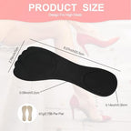 2 Pair Insoles for Heels, High Heel Shoe Gel Insoles Women, Comfort Pads, Inner Soles for Women Shoes Sandals
