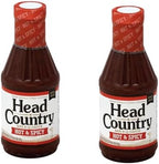 Head Country Bar-B-Q Sauce - 2 pack (Hot & Spicy 20oz)