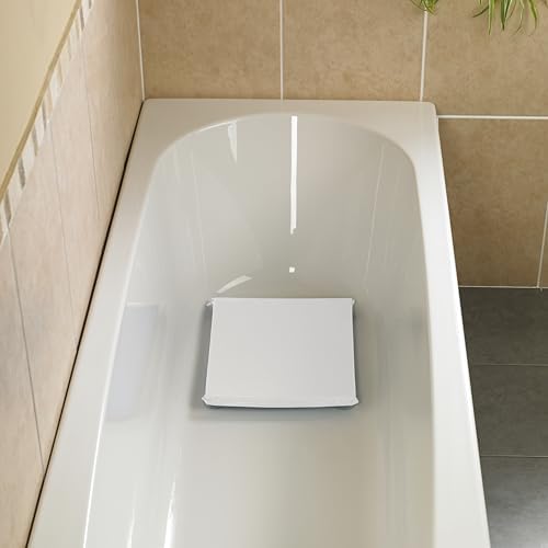 Homecraft Bath Cushion, Seat Cushion Only, Non-Slip Cushion with Suction Cup Suckers, Safe, Comfortable Seated Bathing, to Sit On, Elderly, Disabled, Handicapped, Seniors, Comfy Foam Pad