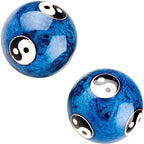 Chinese Health Exercise Stress Baoding Balls Relaxation Therapy YIN YANG Design