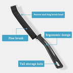 8 Pcs Crevice Cleaning Brush, New Multifunctional Gap Cleaning Brush, Bathroom Gap Brush, Handheld Groove Gap Cleaning Tools,Shutter Door Window Track Kitchen Cleaning Brushes Kit