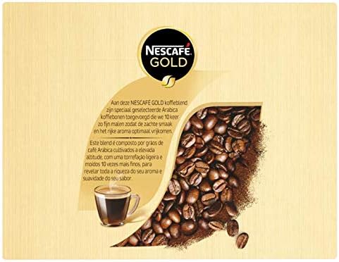 Instant Coffee Packets | Nescafé | Gold 25 Pieces | Total Weight 1.59 ounce