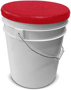 Red bucket lid by Bucket Lidz
