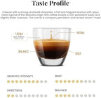 Caffe Vergnano 1882 Medium Roast Espresso Original Line Machine Compatible Capsules, Single-Serve Arabica Robusta Espresso Coffee, Italian Coffee for Nespresso Machines, Intensity 10/10, Napoli, 30 Ct