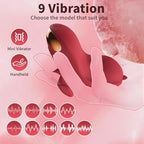 Vibrating with 9 Modes Massager -Clitioral Relaxes Muscles Tool High Frequency Modes Viboators Toy Female- Electric Foot Silent Personal for Sports Massage Adult Tools Relaxation 0728U3