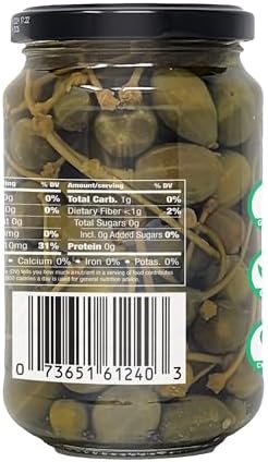 Mario Camacho Foods Caperberries 12 Fl. Oz. (Pack of 12)