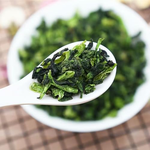 JTEDZI Dehydrated Dried Spinach Flakes, 8.8 Oz/250g Chopped Dehydrated Spinach Leaves for Cooking, All Natural, No Additives