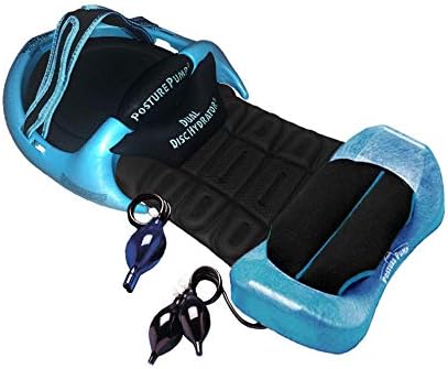 Posture Pump® Dual Deluxe Full Spine Traction Device Cervical and Lumbar Decompression System Spine Alignment Therapy Tool Posture Corrector for Neck & Lower Back Pain Model 4100-D