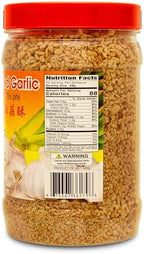 Flying Horse Crispy Fried Garlic – 16 oz (1 lb) | Premium Golden Brown Crunchy Garlic | All-Natural, No Preservatives, Ready-to-Use Topping for Salads, Soups, Noodles & More