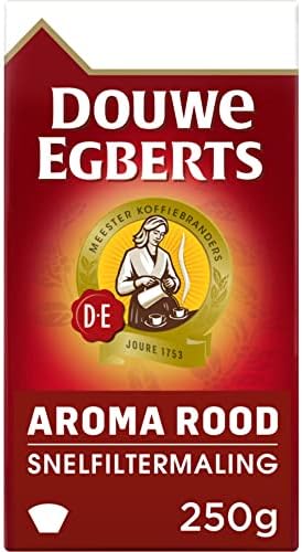 Douwe Egberts Aroma Rood Ground medium roast Coffee, 250g (Pack of 1)8.81 count