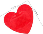 FRCOLOR Heart-Shaped Adhesive Bandages 25pcs, Waterproof Self-Adhesive Wound Patches for Household First Aid and On-the-go Use, Small Creative Bandages for Light Cuts and Scrapes