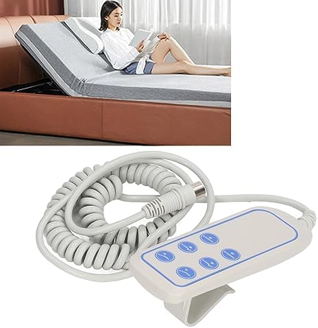 Hospital Ing Bed Controller Electric PVC IP66 Wear Hand Control - Compatible with Chairs and Power Recliners - Remote Control for Beds - and - Ideal for Hospital Use