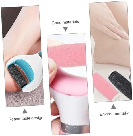 15pcs Foot File Roller Heads Replacement, Electronic Pedicure Accessory for Dead Skin Removal, Multi-Color Foot Care Tool Set for Professional and Home Use