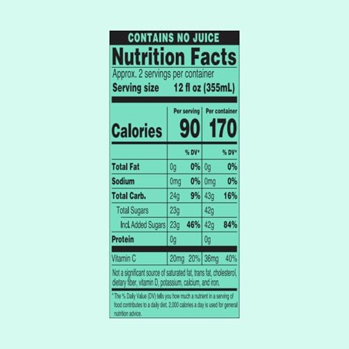 AriZona Green Tea with Cucumber and Citrus - Big Can, 22 Fl Oz (Pack of 12)