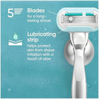Gillette Venus Extra Smooth Sensitive Womens Razor Blade Refills, 6 Count, Designed for Women with Sensitive Skin