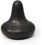 Master Massage Mushroom Shaped Basalt Hot Massage Stone Kit with Trigger Point- Pressure Point and Acupressure Tools - Deep Tissue Relaxation and Reflexology Massage Set (1 Piece)