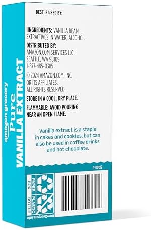 Amazon Grocery, Pure Vanilla Extract, 1 Fl Oz