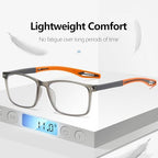 Reading Glasses for Men TR90 Sporty Design Blue Light Blocking Reader Flexible Comfortable Lightweight