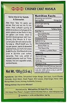 MDH Chunky Chat Masala - 3.5oz (100g)
