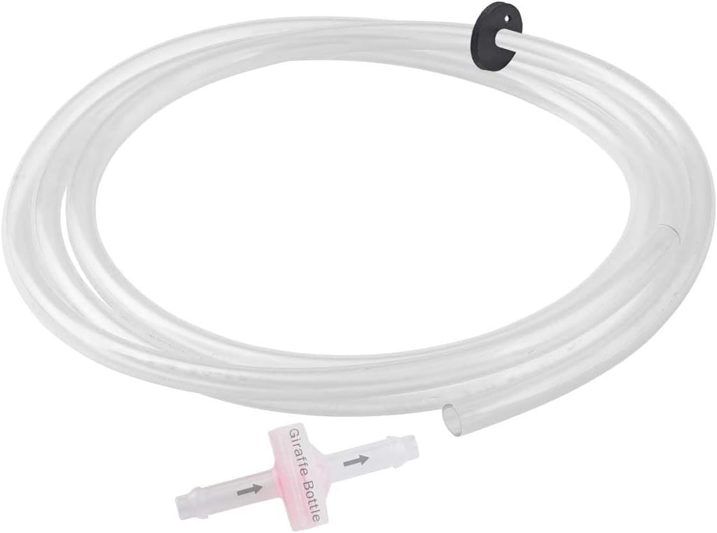 Giraffe Bottle Replacement Tube/Valve Kit for Tower Hands Free System, 25 inch Neck