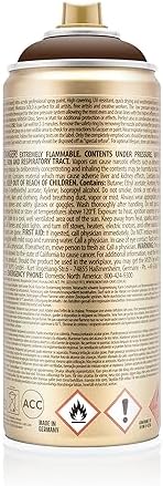 Montana Cans GOLD Spray Paint, 400ml, Cacao, MXG-G8120