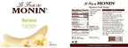Monin Banana Puree Fruit Puree, 1 Liter (01-0407) Category: Drink Syrups