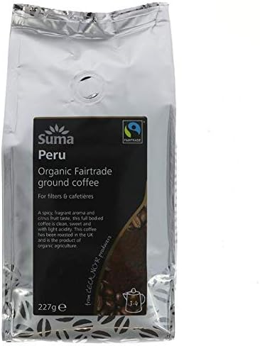 Suma Peru Ground Coffee 227g (Pack of 6)
