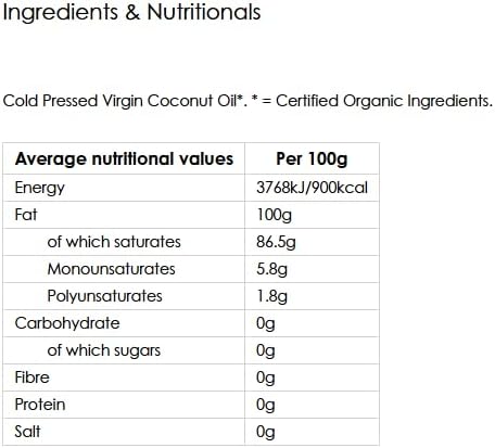 Biona Organic Raw Virgin Coconut Oil 200g-2 Pack