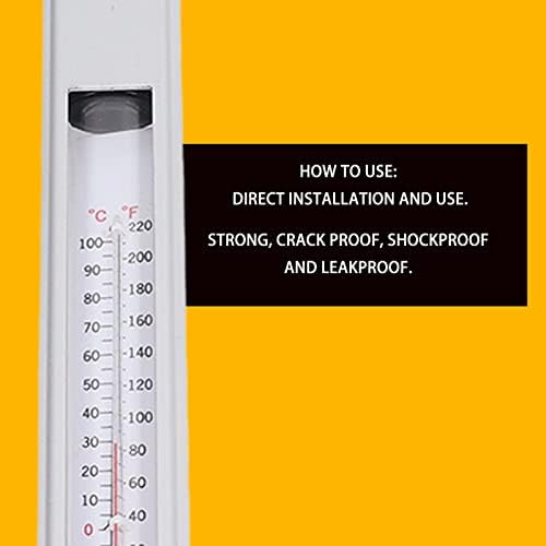 Fuel Tank Thermometer Liquid Level Kuuleyn Oil Level Water Liquid Level Temperature Meter Intuitive Display for Measurement
