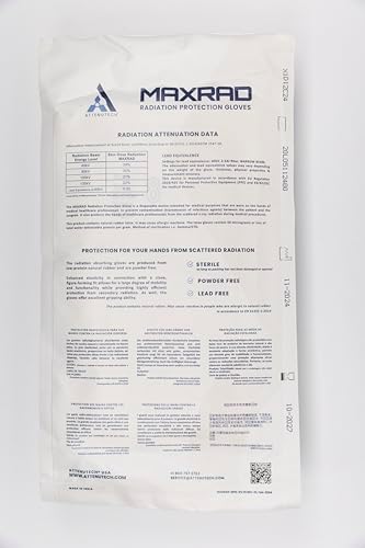 Radiation Reducing X-Ray Hand Cover - Sterile & Latex Free - for Radiation Interventional Medicine Safety