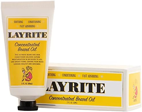 Layrite Concentrated Beard Oil, 2 Fl Oz