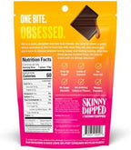 SkinnyDipped Dark Chocolate Salted Caramel Bites, & SkinnyDipped Dark Chocolate Peanut Butter Cups, 2g Sugar per Piece, Keto Friendly, Low Calorie Gluten Free, 4 Pack Bundle