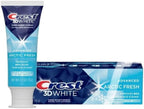 Crest 3D White Advanced Whitening Toothpaste, Arctic Fresh, 2.7 oz Value 2 Pack