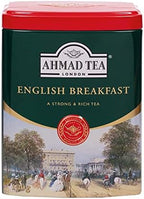 Ahmad Tea Caddy Gift Tin, English Scene, English Breakfast, 100 Gram