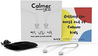 Flare Calmer Kids Secure|Ear Plugs Alternative| Daily Noise Relief |Sound Sensitivity |Stress Relief |No Muffling |Improve Wellbeing |Comfy, Reusable, Soft Silicone Earplugs | Earplugs | Translucent