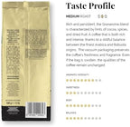 Caffe Vergnano 1882 Gran Aroma Whole Bean Arabica Medium Espresso Roast Coffee, 1.1lbs Bag - Italian Coffee Beans with Rich notes of Cocoa, Spices & Dried Fruit, Intensity 8/10-500g Bag