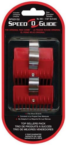 Speed-O-Guide SP-SPG3132 Siz 000 Comb, 3 Count