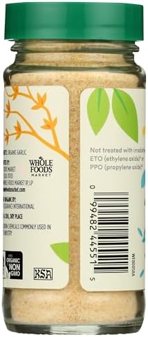 365 by Whole Foods Market, Organic Garlic Granules, 2.57 Ounce