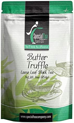 Special Tea Butter Truffle Black Tea, 16 Ounce