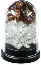 CrystalAge Spessartine Garnet & Quartz Energy Dome