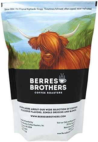 Berres Brothers Highlander Grogg Decaf Coffee, 10 ounce Bag of Ground Coffee, Combination of Caramel, Butterscotch and Hazelnut, Medium Roast