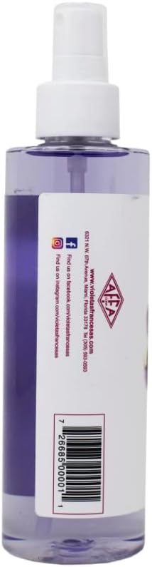 Violetas Francesas Violet Body Splash for Children and Adults, 8 fl. oz. Pack of 2