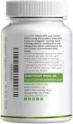 Magnesium Complex 1,000mg, 240 Capsules – Triple Magnesium Complex with Magnesium Glycinate, Citrate, Oxide – Mineral Supplements with Max Strength Elemental Forms + 100% Chelated & Purified