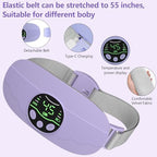 HOTBAG Heating Pad for Period Cramps Portable Cordless 3S Fast Period Heating Pad Cramp Relief with 3 Heat Levels and 3 Massage Modes Menstrual Electric Waist Wrap Belt for Pain Relief Gifts for Her