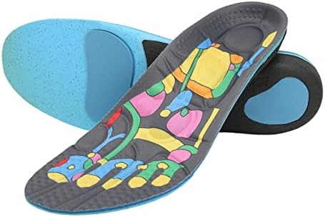 Magnetic Insole, Acupressure Massage Shoe Inserts for Plantar Fasciitis, Orthotic Insole for Men Women Pain Relief(S Code)