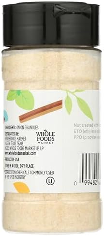 365 by Whole Foods Market, Onion Granules, 1.98 Ounce