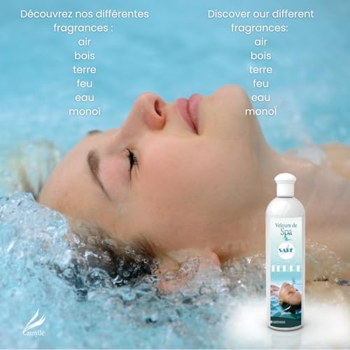 Camylle - Hot Tub Fragrance Safe EAU - Spa Water Fragrance - an Enchanting Aquatic Fragrance - 500ml