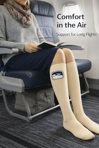 Aoliks Medical Compression Socks for Women & Men, Support Knee High Socks for Running,Nurses,Travel