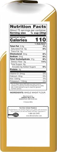 Gold Medal Premium Quality All Natural Whole Wheat Flour, 5 lb