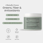 Perelel Synbiotic Greens Powder, Superfood Blend with Fruits, Vegetables, Probiotics, Fiber, Spirulina & Chlorella, Daily Greens Supplement, Soy & Gluten Free, Non GMO, Acai Berry Flavor, 30 Servings